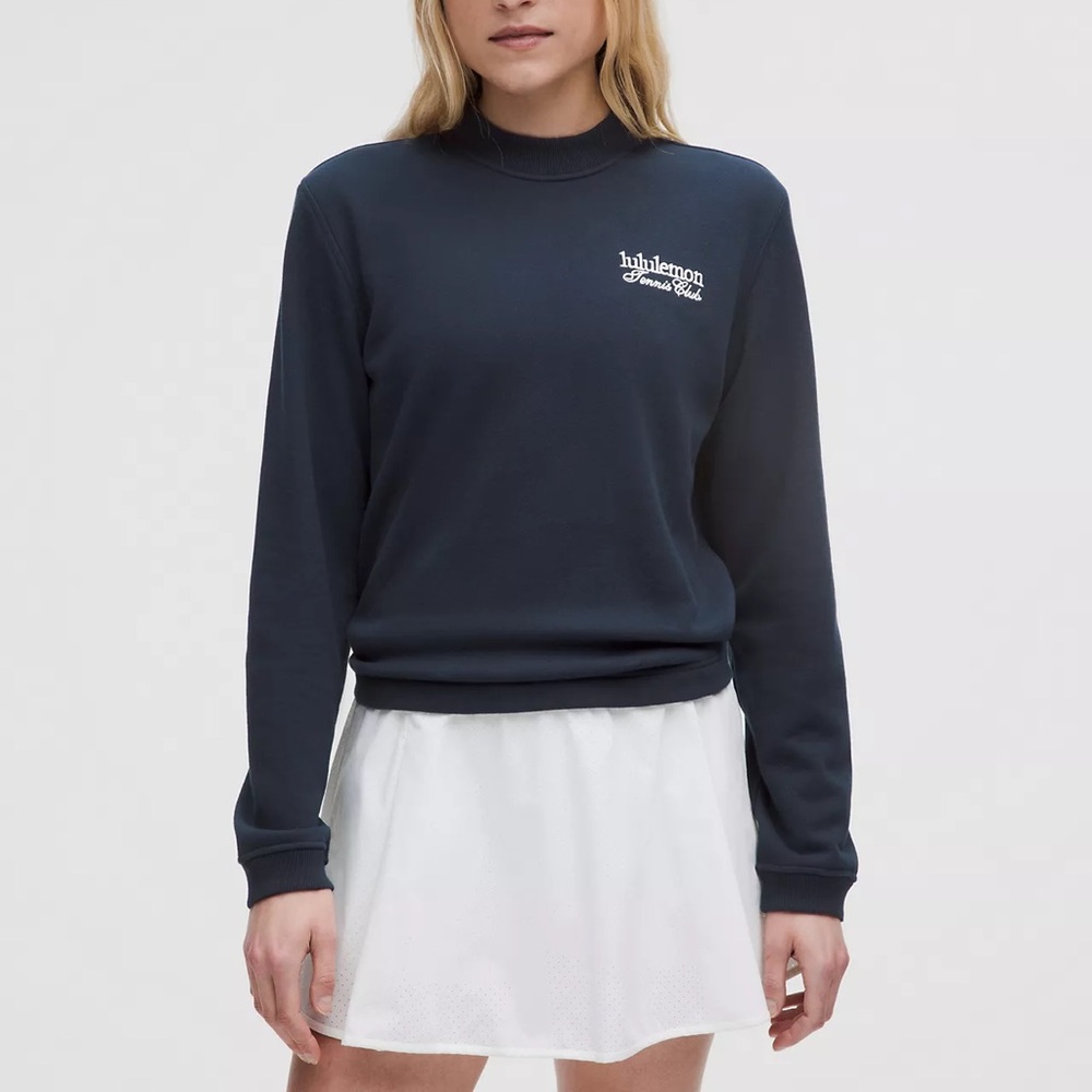 NWOT Lululemon Cotton French Terry Crewneck Pullover
Tennis Club